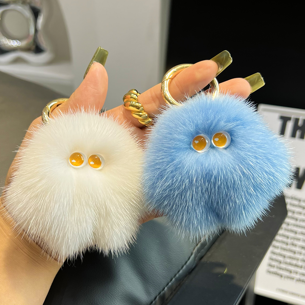 CC家毛绒玩偶钥匙扣包挂件