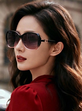 近视太阳镜女大框时尚散光