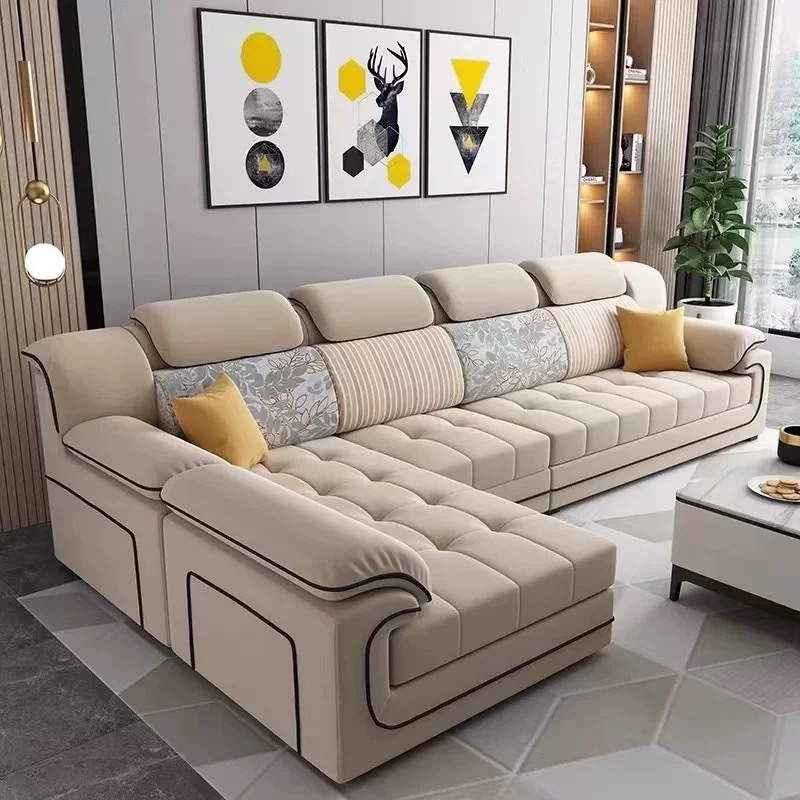 厂家直销免洗科技布沙发组合