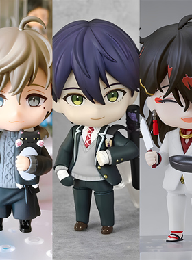 彩虹社Q版可换脸粘土人手办 Vox Akuma 1848# 叶 2606# 剑持刀也