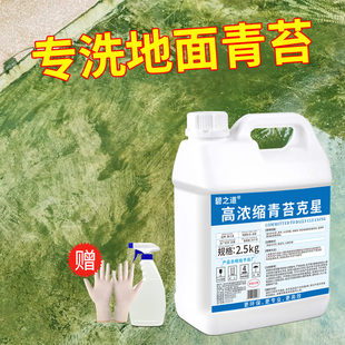 青苔清除剂水泥地面专用墙壁强力去霉红砖青石板石头水池除藻清洗