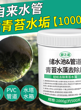 水管青苔清除剂自来水管道水藻水垢清洗水塔储水池除藻清洁片神器