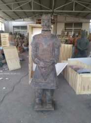 兵马俑工厂自营195cm高仿将军俑特色工艺品家居酒店园林出口礼品