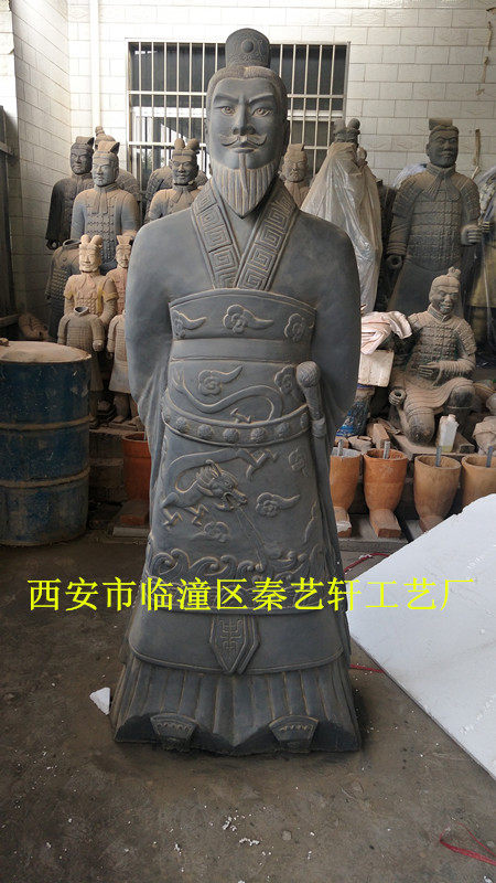 兵马俑工厂自营2米精品俑多颜色品种家居酒店园林摆设出口礼品
