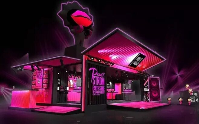 特色定制集装箱美陈装饰街区餐厅等打造一体化落地的炫酷舞台