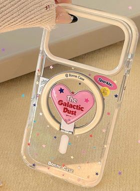 Tomo ins日韩小清新美式星星爱心磁吸手机壳iPhone16/17promax小众简约苹果13/14/15可爱少女心11/12趣味创意