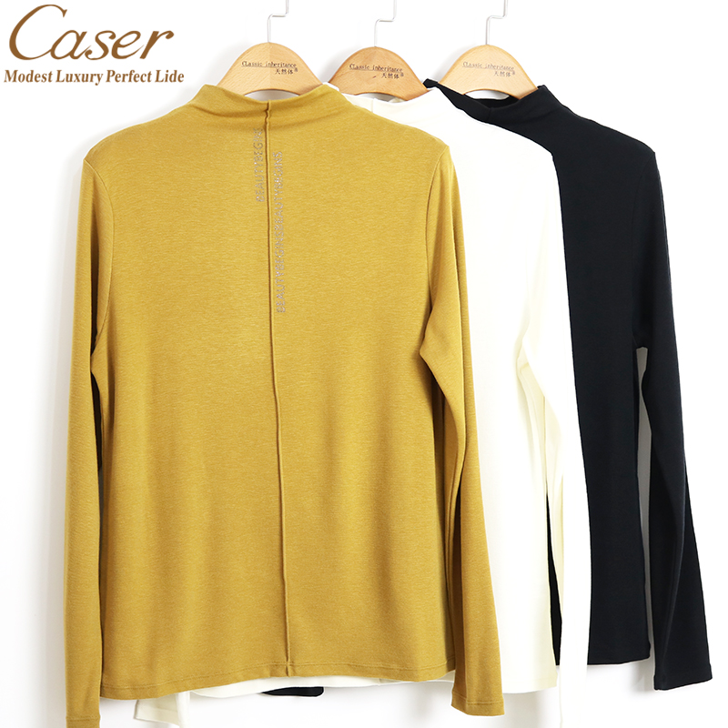 caser保暖馨思特高领女保暖上衣