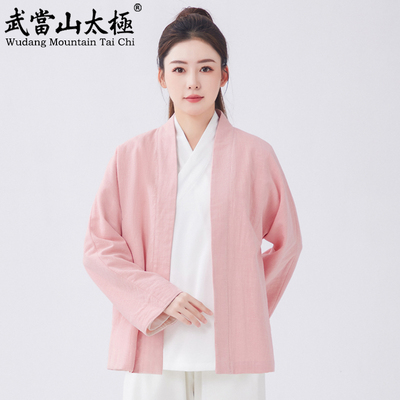 汉服交领内搭里衣开衫棉麻透气