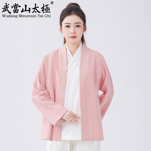 汉服交领内搭里衣开衫棉麻透气