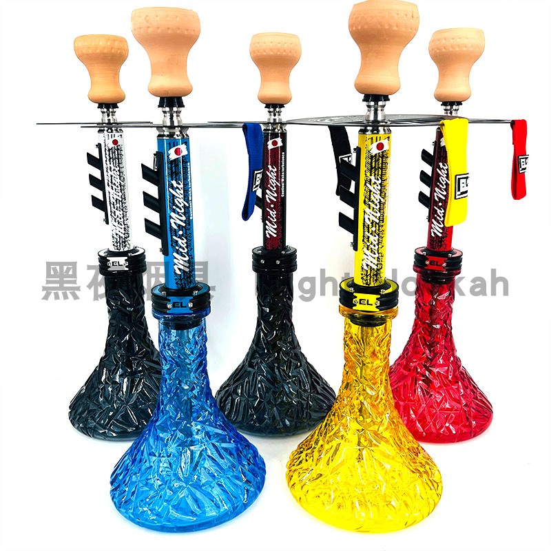 外贸水烟壶阿拉伯水烟俄罗斯ELBOMBER水烟壶赛车二代礼盒单管插口