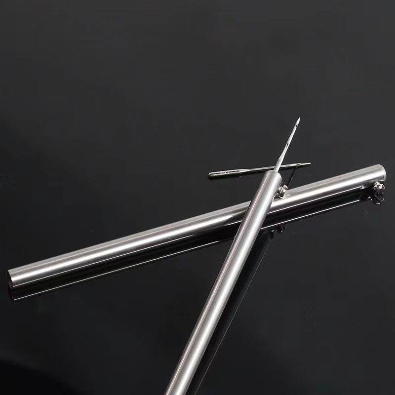 DIY特细钩针直钩针锥子皮具缝补千枚通护理修鞋羊毛毡毛线手工