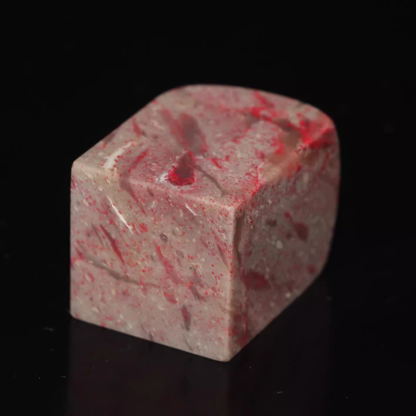 鸡血石印章今古堂天然石材朱砂正宗昌化老坑血色鲜艳精品书画印章