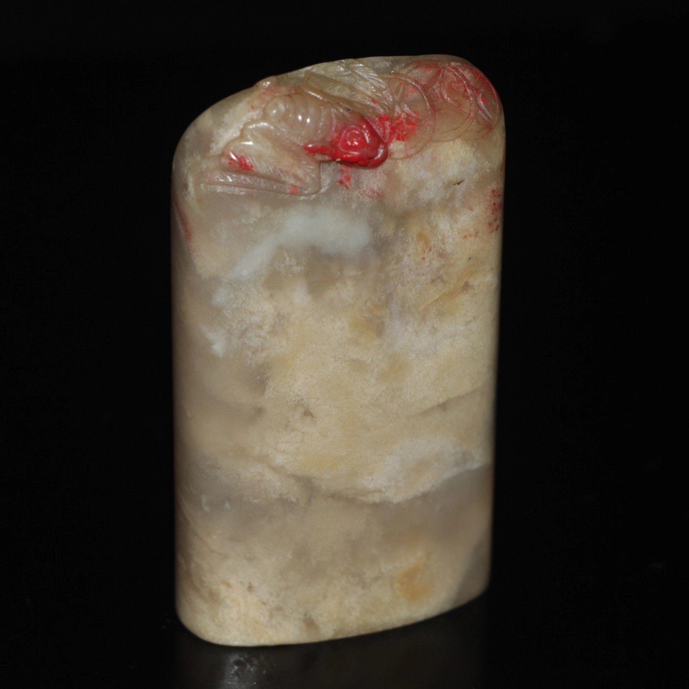 今古堂鸡血石印章随形章保真天然石材中国名石昌化老坑书画落款章