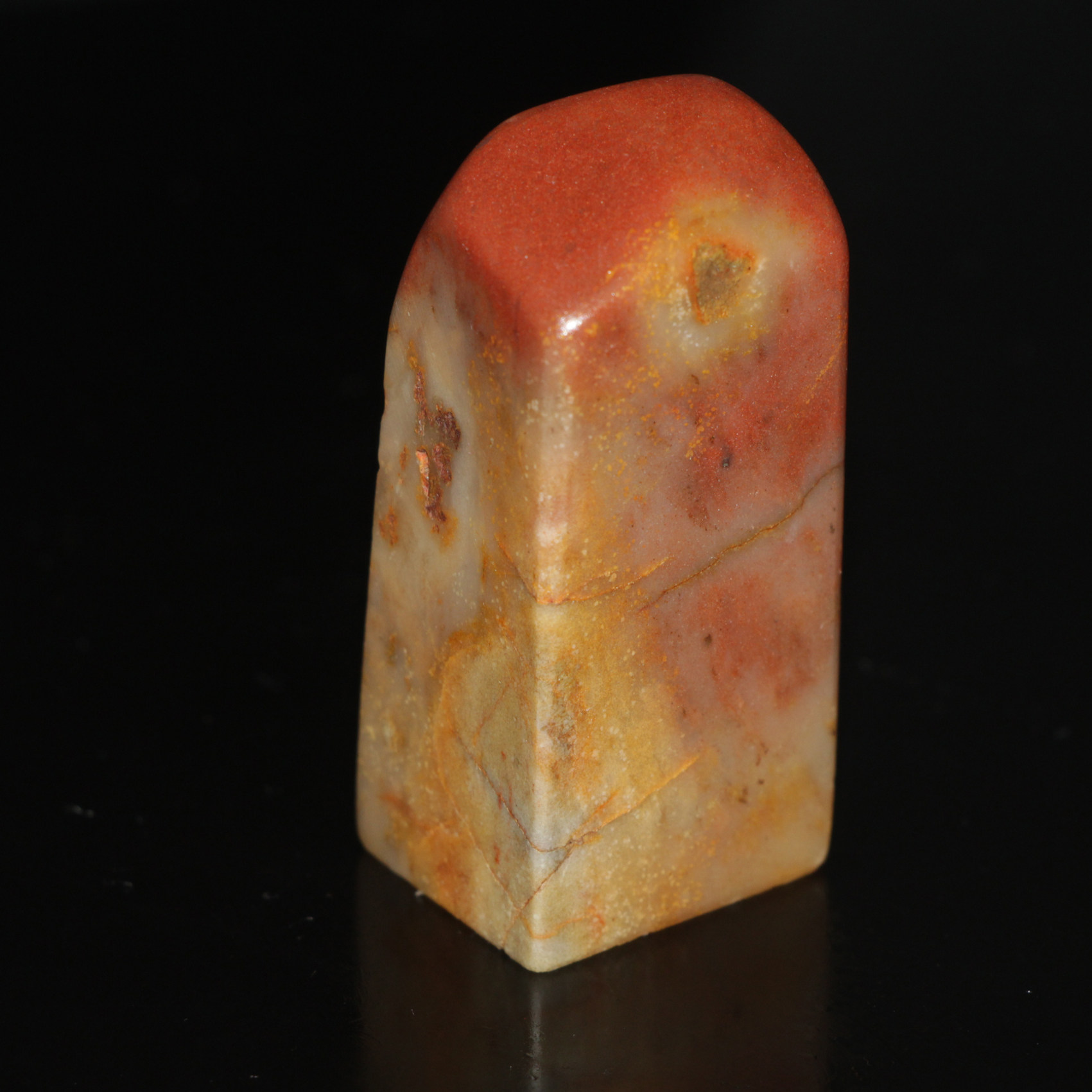 朱砂冻印章正宗寿山石品种今古堂老章料书画篆刻专用印章定制名章