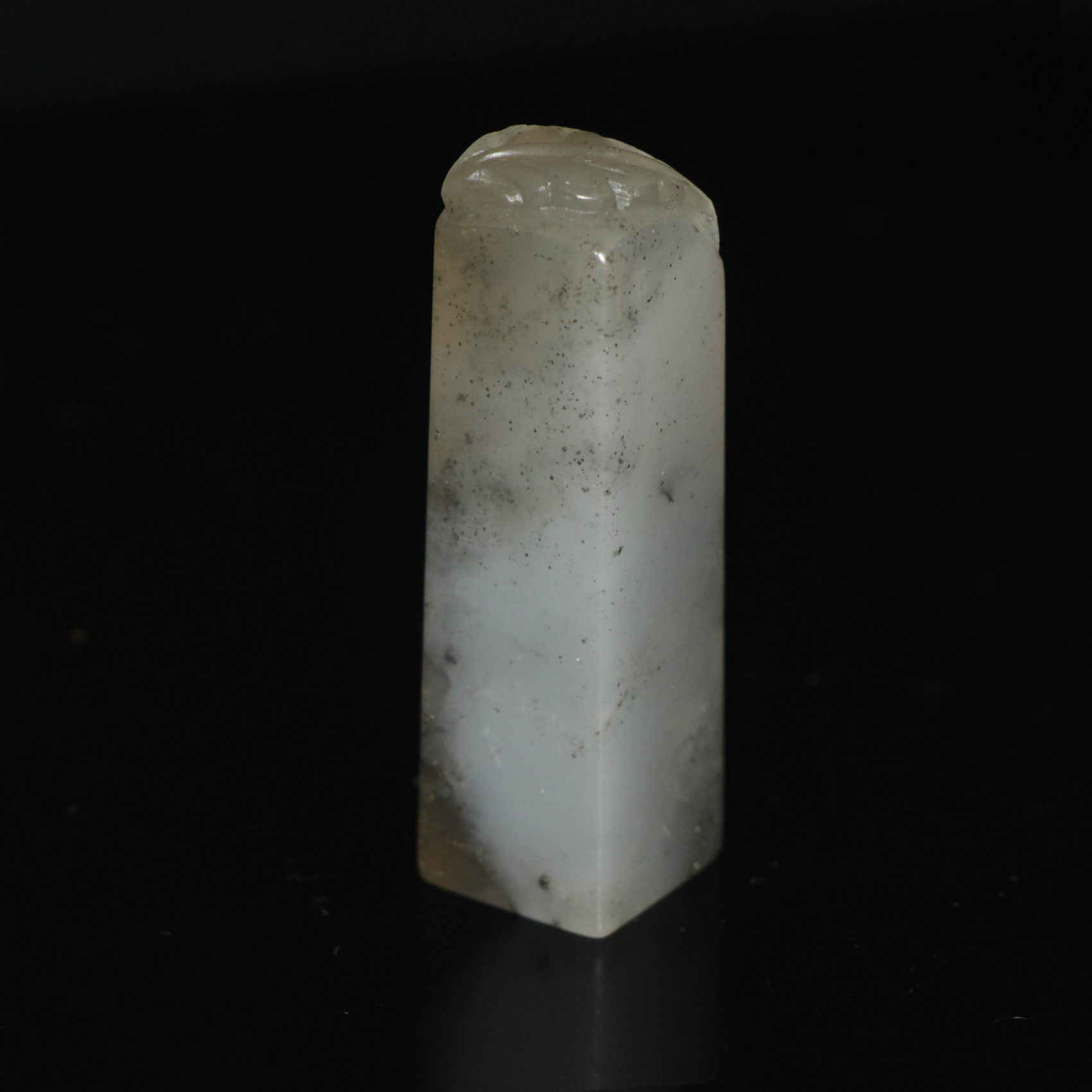 1.5×1.5水坑晶石小方章正宗寿山石品种上新一物一拍手工篆刻定制