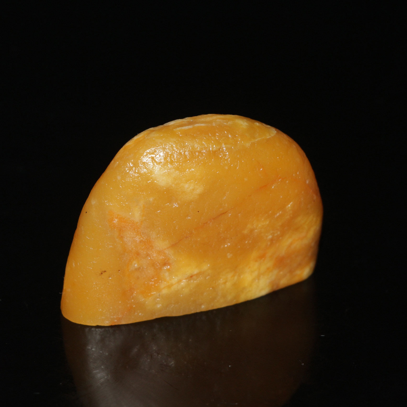 田黄石书画印章中国寿山石溪蛋田黄自然形随形章1&times;4.5&times;3.1厘米