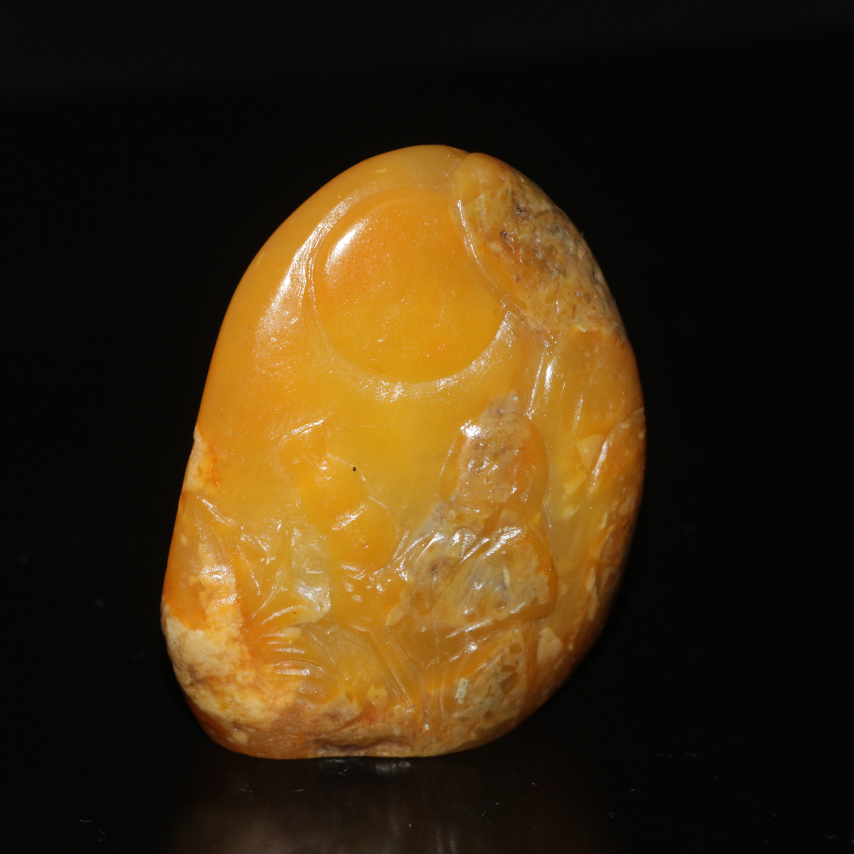 溪蛋田黄随形章天然寿山石田坑籽料中国名石书画篆刻定制刻字收藏