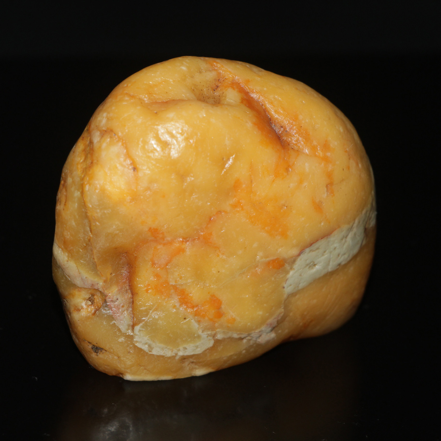 溪蛋田黄印章原石随形章今古堂寿山石品种田坑籽料书画印章篆刻字