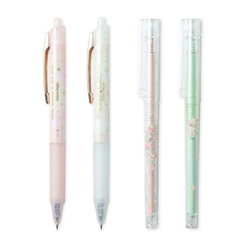 晨光奇幻樱花季按动中性笔速干