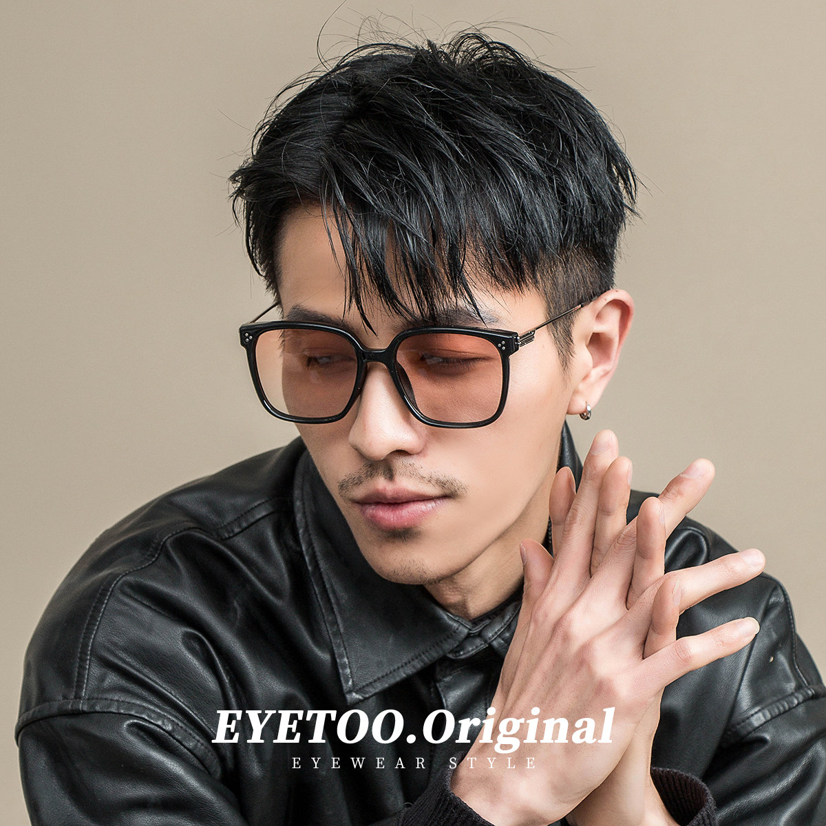 2026墨镜gm款高级感日落色大脸显瘦太阳眼镜海边防紫外线偏光高端