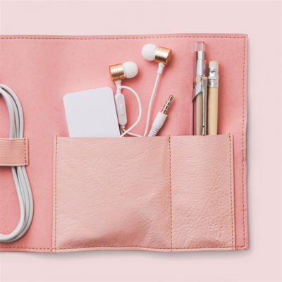 多功能收纳包英国IF文创Bookaroo卷式笔袋数据线整理轻便携文艺PU