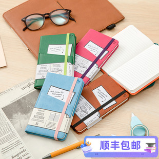 A6随身口袋笔记本英国IF文创Bookaroo手账记事本日记本便携小本本