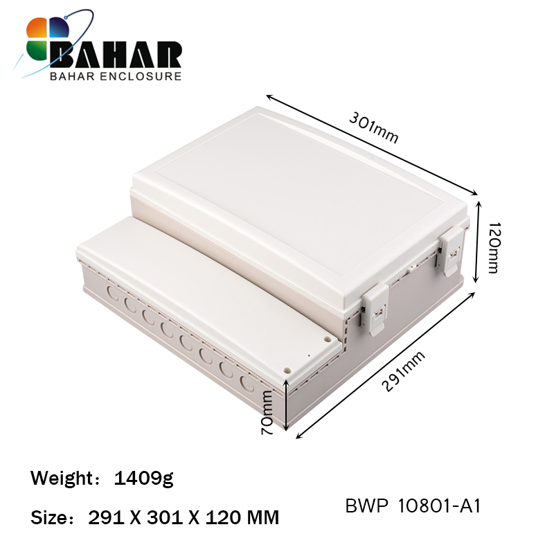 巴哈尔防尘壳体BWP10801塑料防水盒/治具盒/接线盒/仪表塑料外壳