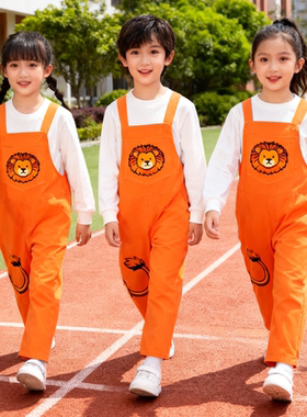 儿童背带裤狮子王表演服讲故事