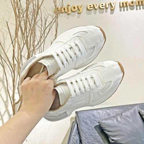 马吉德训老爹鞋增高运动小白鞋女