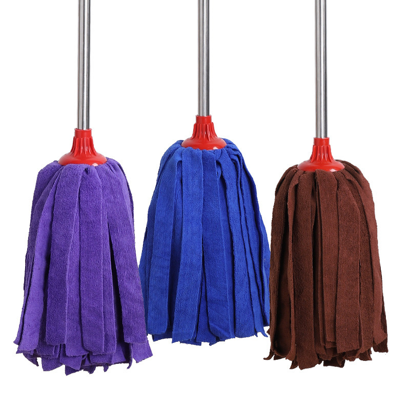 超细纤维拖把头不掉毛全新料毛巾地拖头吸水拖布替换头墩布头家用