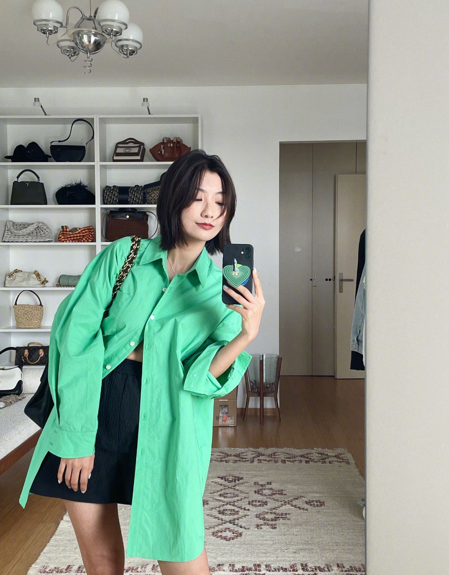 frankieshop廓形长袖有机棉