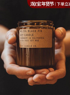 pfcandle co香薰蜡烛马嘉祺室内留香檀香木玫瑰PF香氛新年礼物