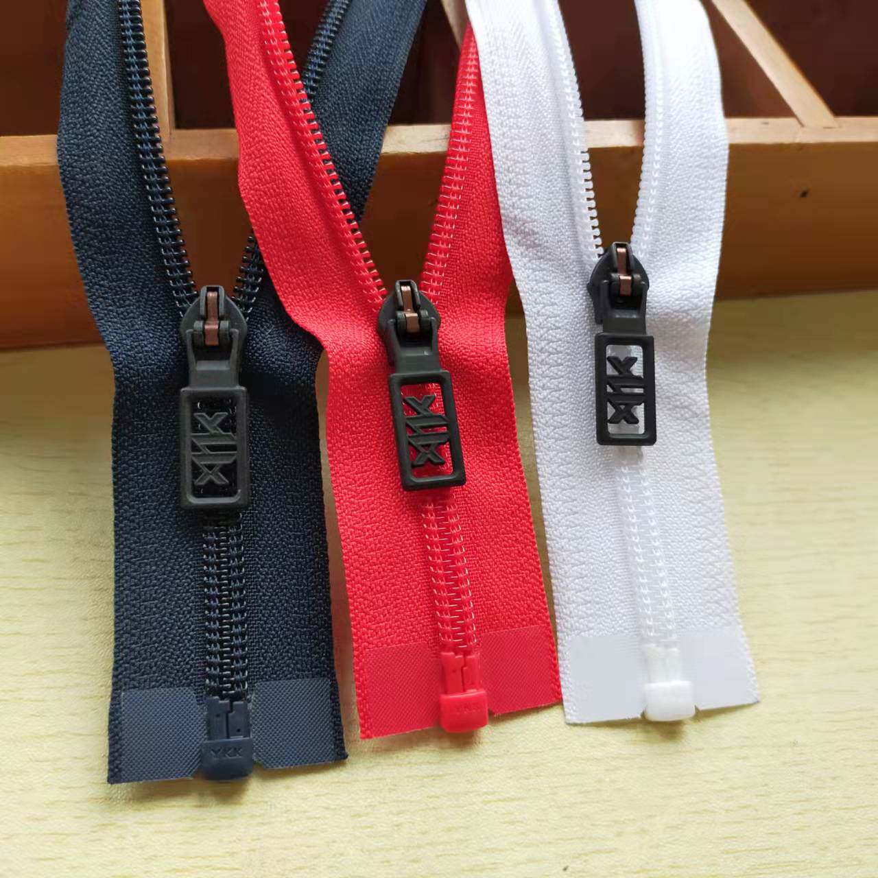 YKK 5호 나일론 지퍼 80CM ANTA 네이비블루 화이트 레드 코튼 코트 다운 재킷 지퍼 29이상 무료배송