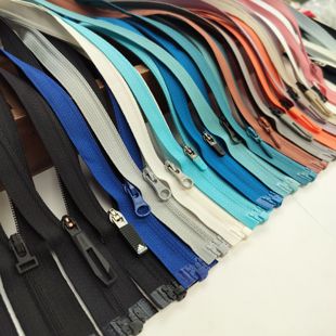 ykk3号尼龙反装开尾拉链 防晒服轻薄羽绒服拉锁 满29包邮