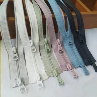 3号尼龙双头拉链 双开防晒服羽绒服拉锁 睡袋 犀牛 满29包邮