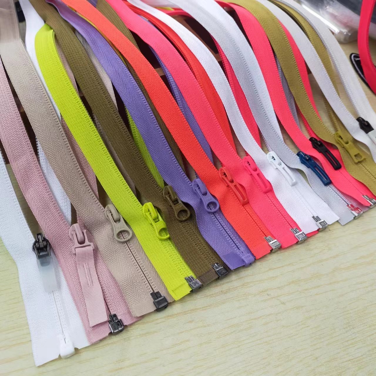 ykk/th/sab 5号7号尼龙反装拉链 单头开尾外套拉链 满29包邮