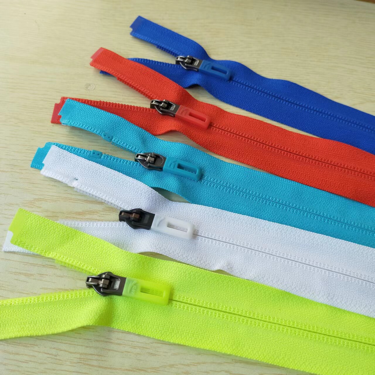 ykk/sbs5#7#尼龙反装开尾拉链 60/70/80开衫外套羽绒服防晒服拉锁