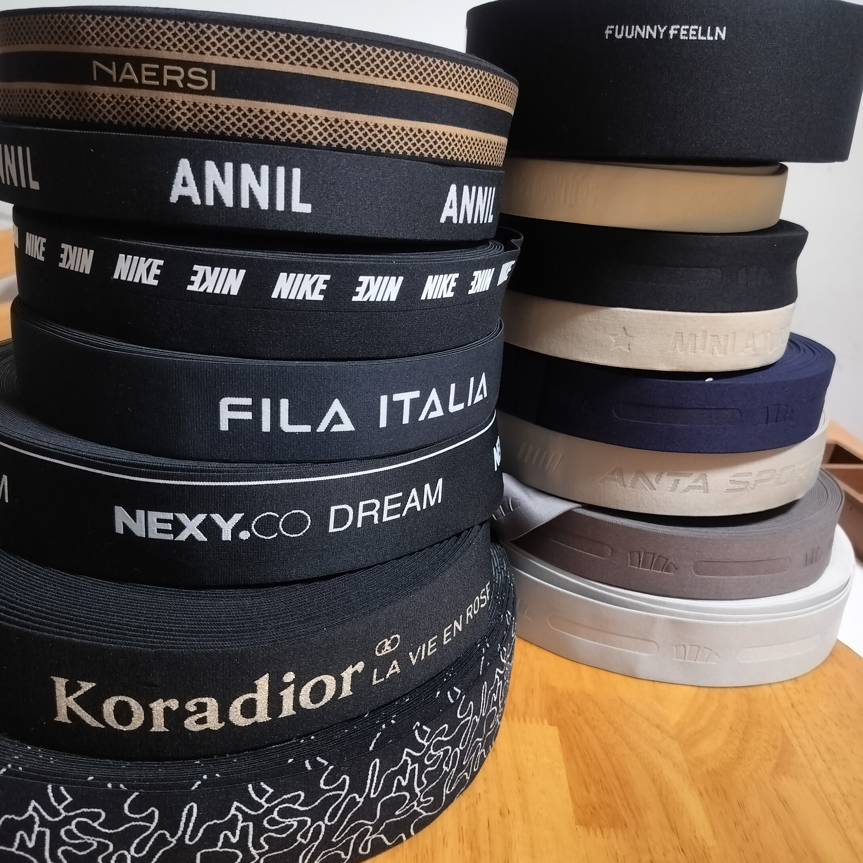 原单尾货 宽松紧带 字母松紧 好质量尺寸看图片标注 满29包邮