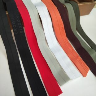 2cm弹力包边条 羽绒服帽子袖口包边 中厚 高品质 满29包邮