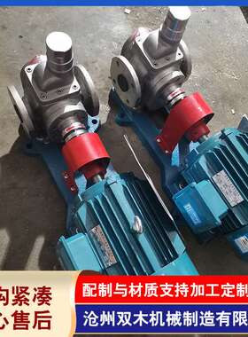 厂家YCB5/0.6系列圆弧齿轮泵不锈钢圆弧齿轮油泵输送泵/