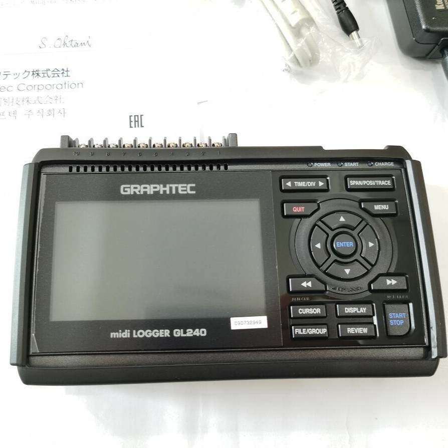 图技GRAPHTEC midi LOGGER GL240绝缘多通道记录