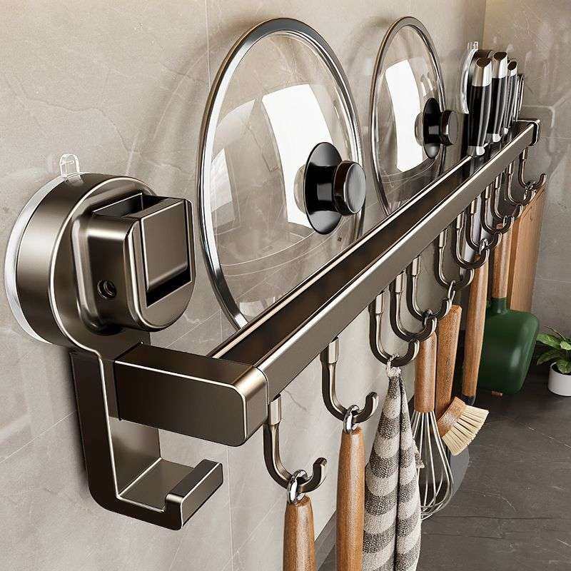 厨房吸盘置物架挂钩挂杆挂墙刀架厨具收纳架铲子挂架锅盖架子,厨房/烹饪用具,厨房墙壁置物架/厨房墙壁挂架,淘宝优惠券,粉丝福利购,淘宝优惠卷