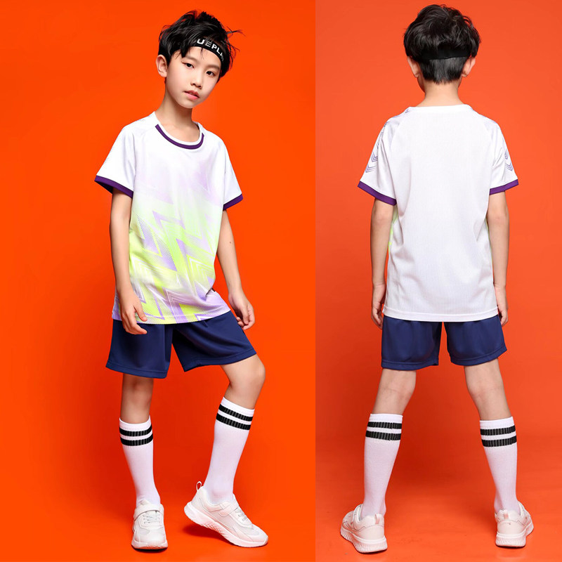 儿童足球训练服套装男女小学生