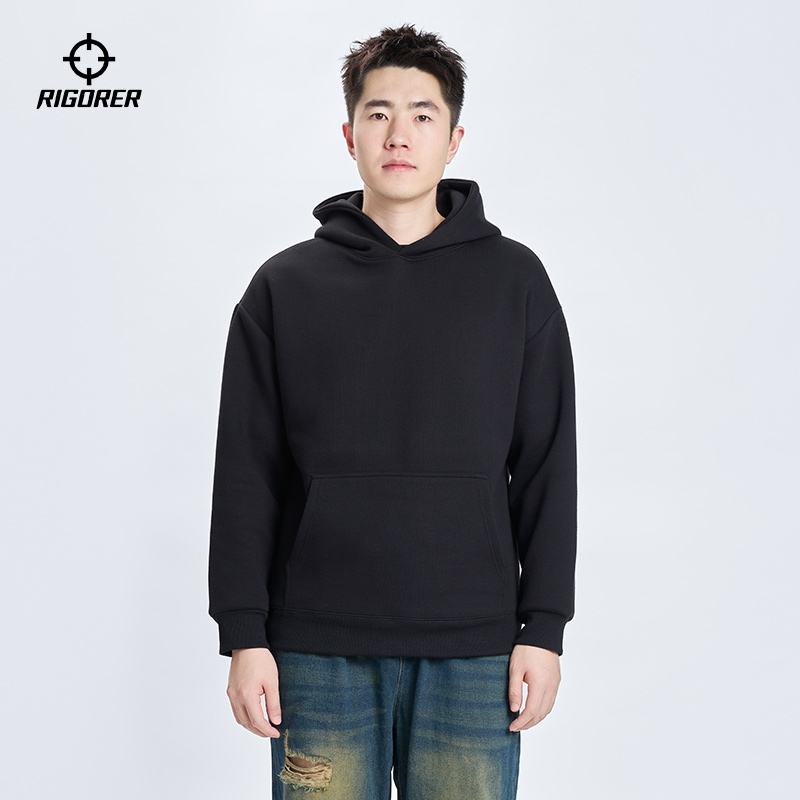 准者男女连帽套头卫衣运动长袖