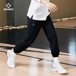 男士 新款 篮球跑步休闲宽松美式 卫裤 子 准者针织运动长裤 束脚裤 秋季