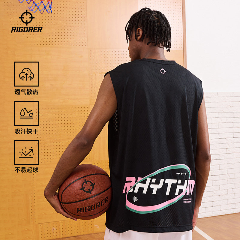 准者篮球服背心男子夏季新款跑步运动透气黑色体训美式宽肩薄T恤,运动服/休闲服装,运动T恤,淘宝优惠券,粉丝福利购,淘宝优惠卷