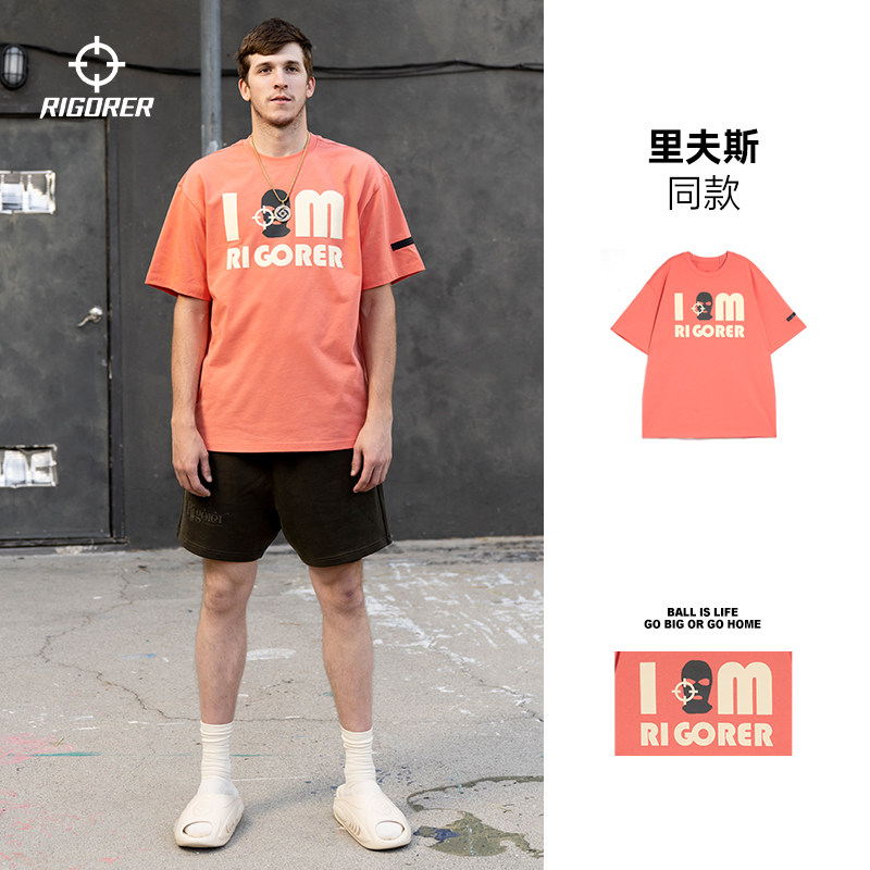 超级草根同款 | 准者AR系列里夫斯纯棉短袖T恤男夏季运动潮流上衣