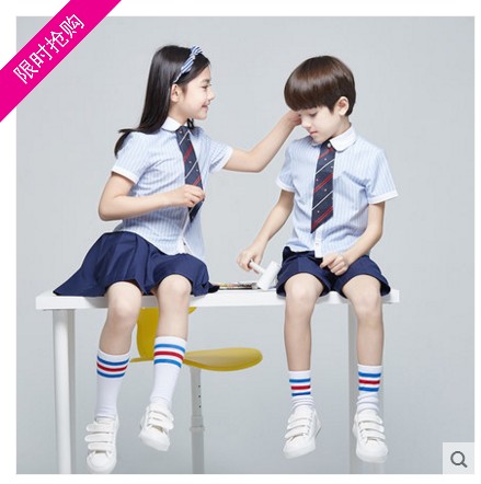 伊思秀儿童合唱服演出服男女童礼服三件套韩版小学生校服表演服装