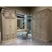 美克art建筑复兴建筑灰法式古典全实木全屋定制衣柜橱柜家具定制