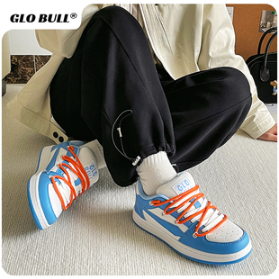 百搭学生小白鞋 子女鞋 BULL鞋 子潮流板鞋 休闲面包鞋 厚底韩系鞋 GLO